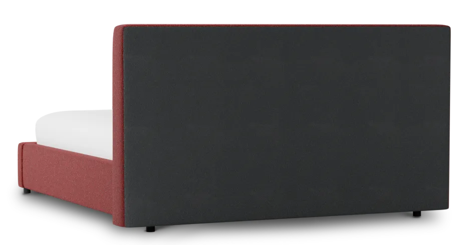 Grayton Elite Red 44" Upholstered Platform Bed