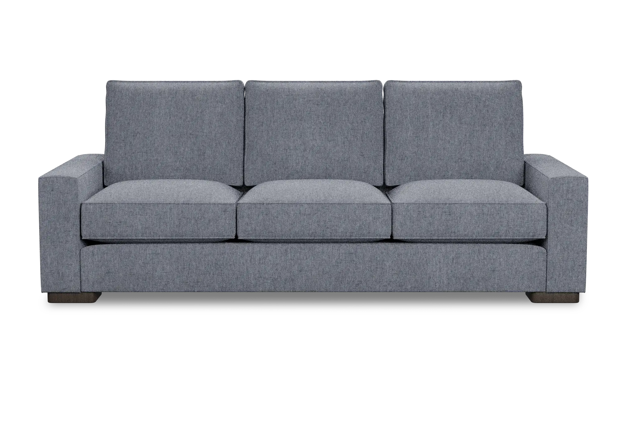 Edgewater Elevation Gray 96" Sofa W/ 3 Cushions Edgewater Elevation Gray 96" Sofa W/ 3 Cushions
