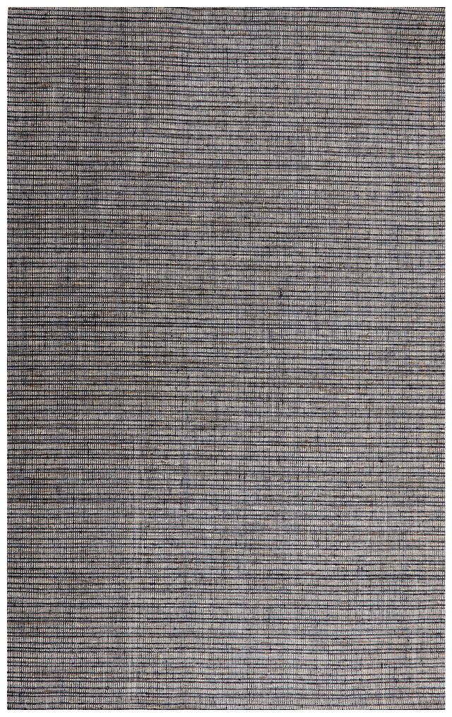 Heston Dark Blue 8x11 Area Rug