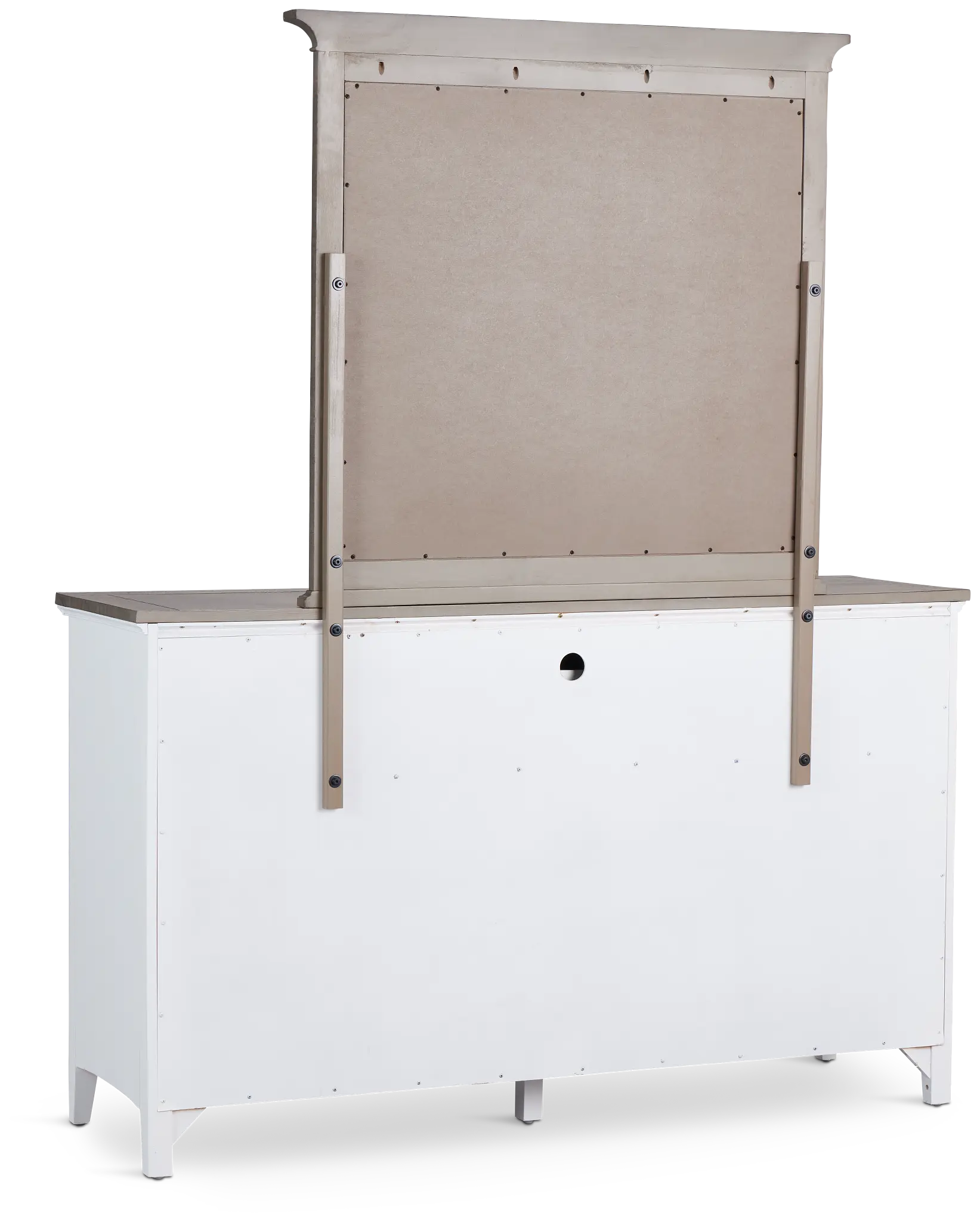Heron Cove Two-tone Dresser & Mirror Heron Cove Two-tone Dresser & Mirror