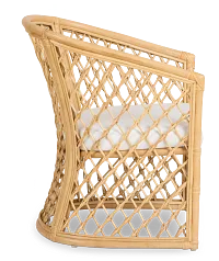 Aloha Light Tone Woven Accent Chair
