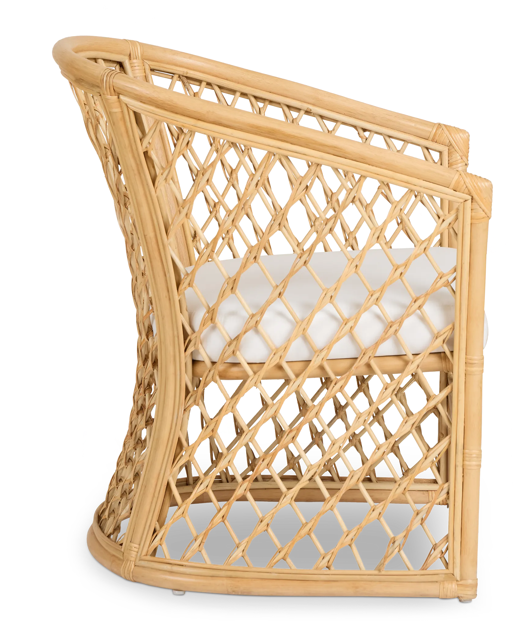 Aloha Light Tone Woven Accent Chair