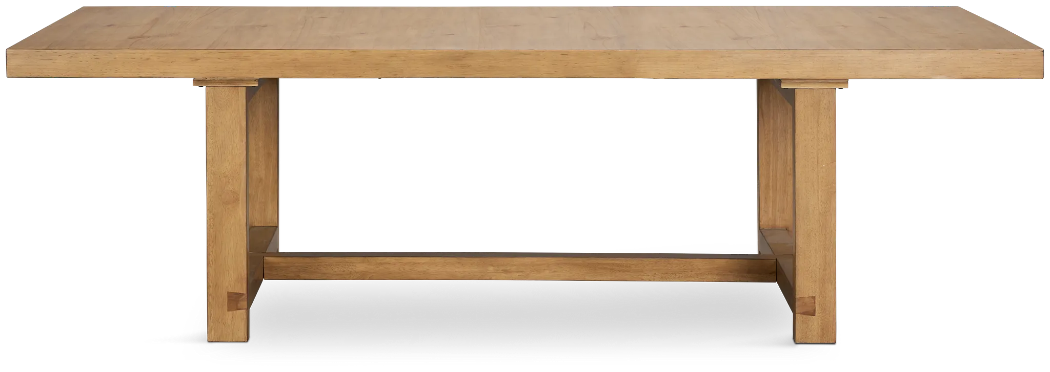 Vail Light Tone Trestle Table