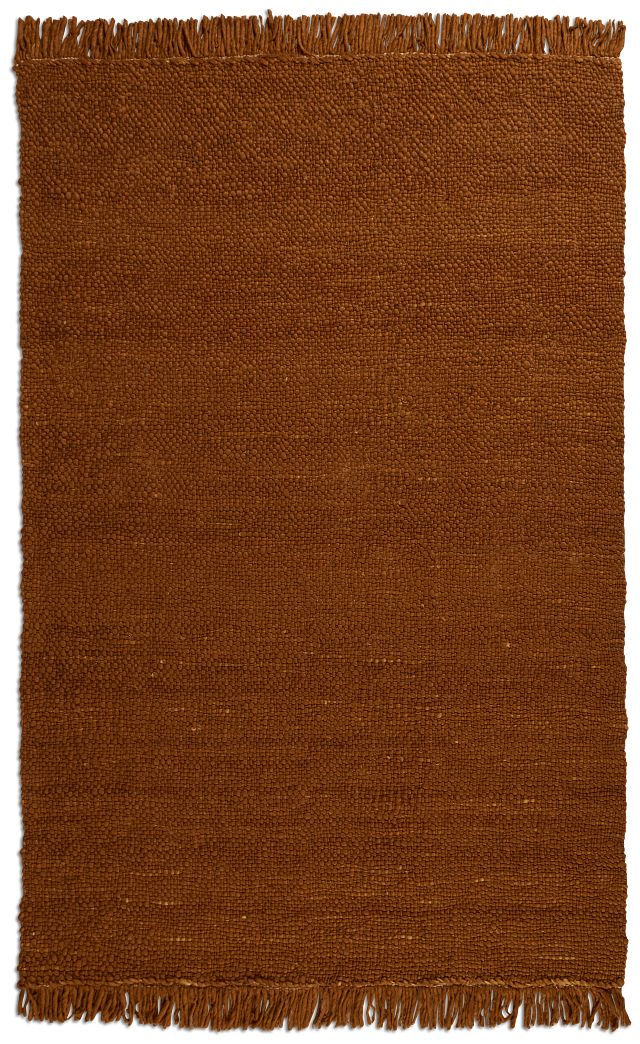 Tima Medium Brown 8x10 Area Rug