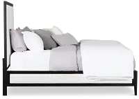 Alden Black Uph Platform Bed