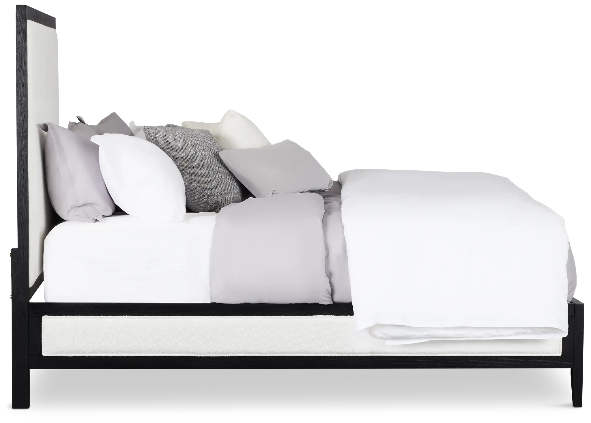 Alden Black Uph Platform Bed Alden Black Uph Platform Bed