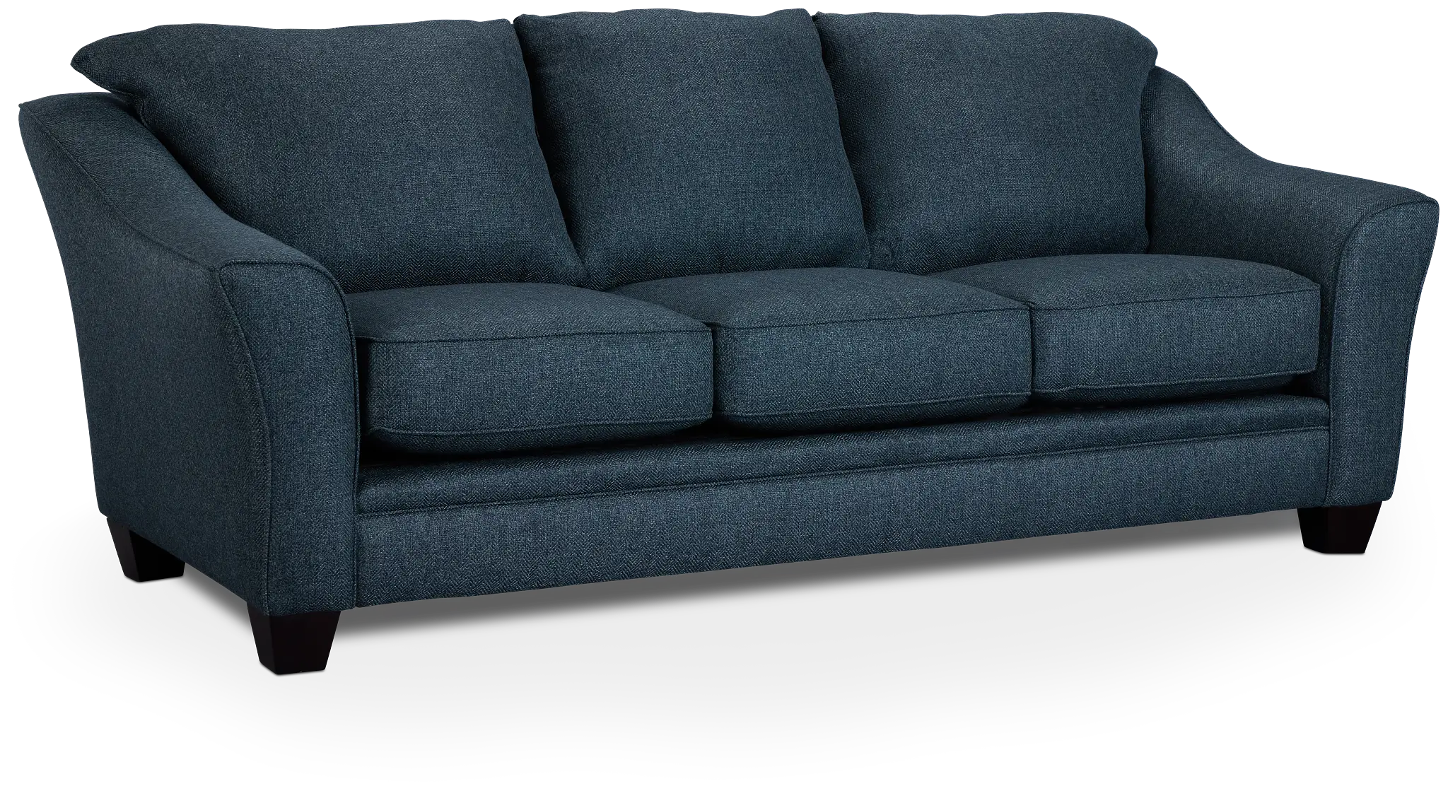 Avery Dark Blue Fabric Sofa Avery Dark Blue Fabric Sofa