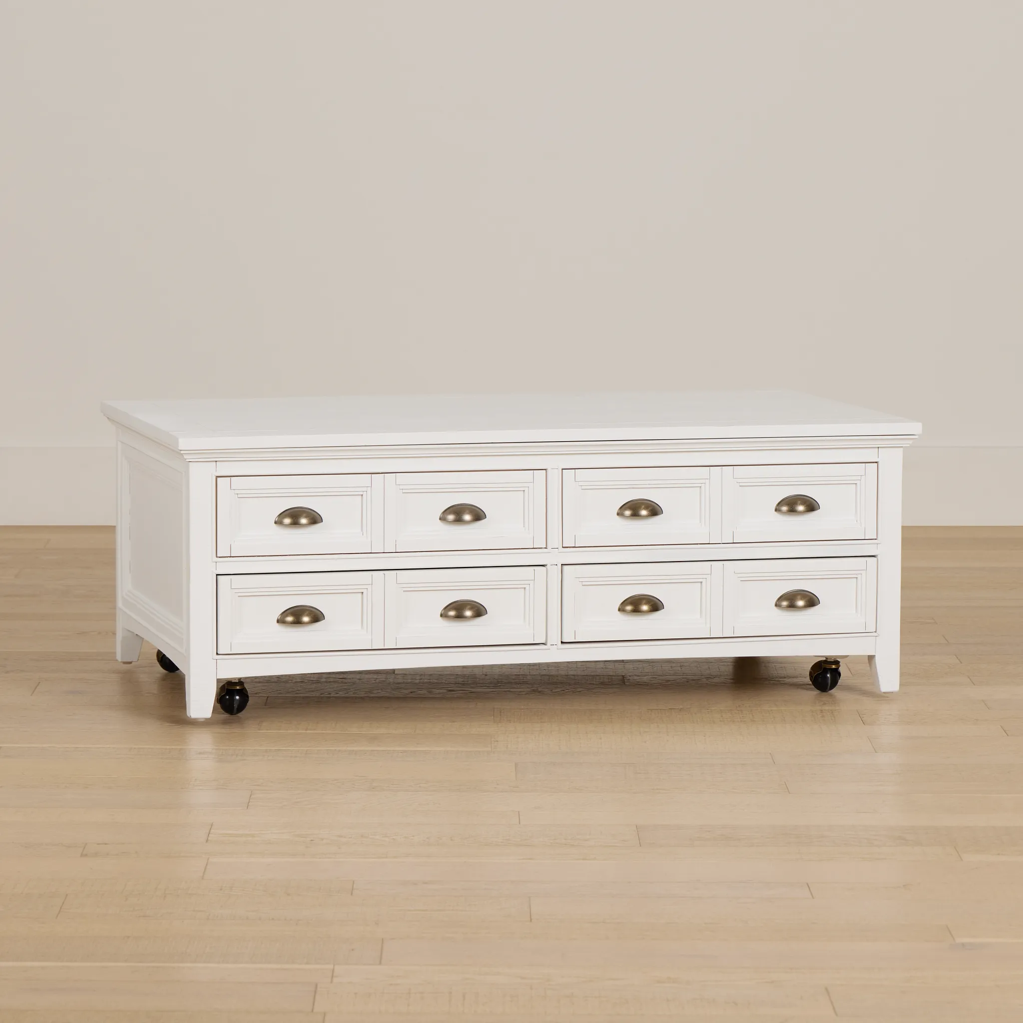 Heron Cove White Lift Coffee Table