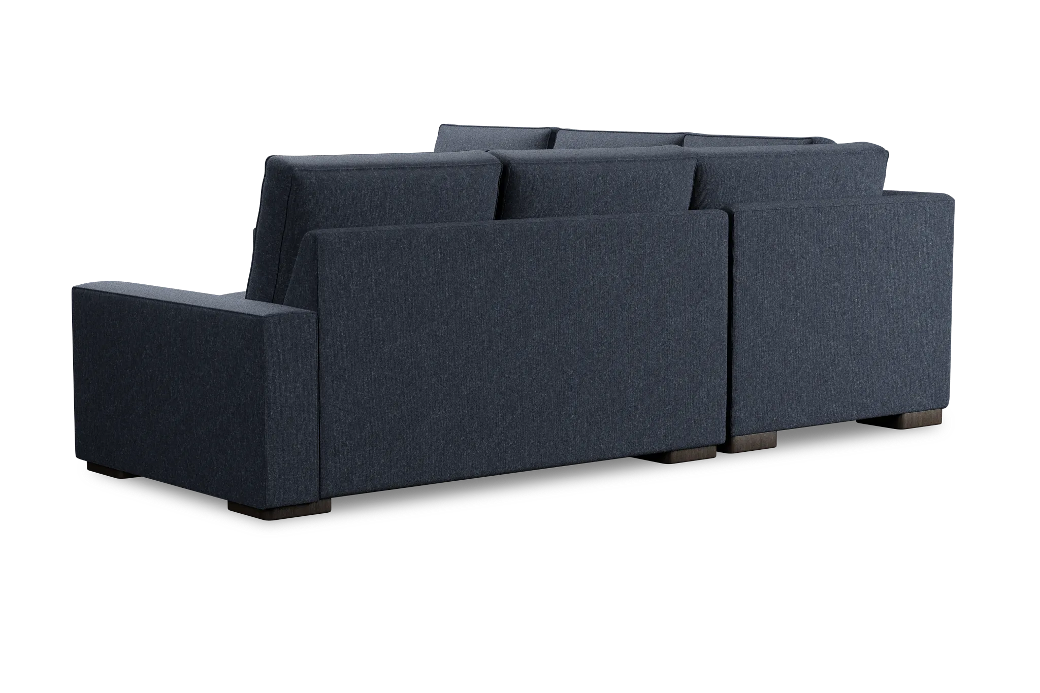 Edgewater Maguire Blue Small Two-arm Sectional