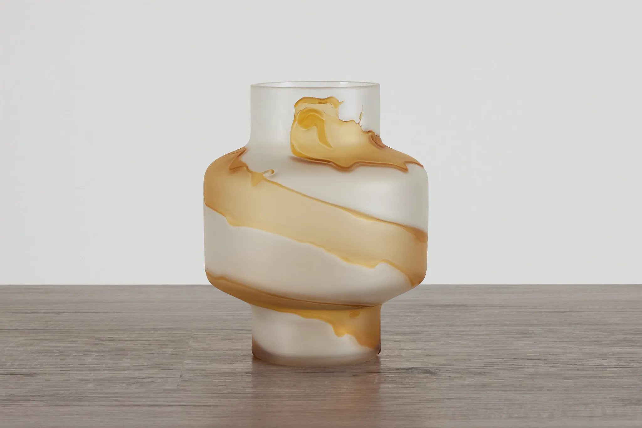 Olivera Orange Small Vase