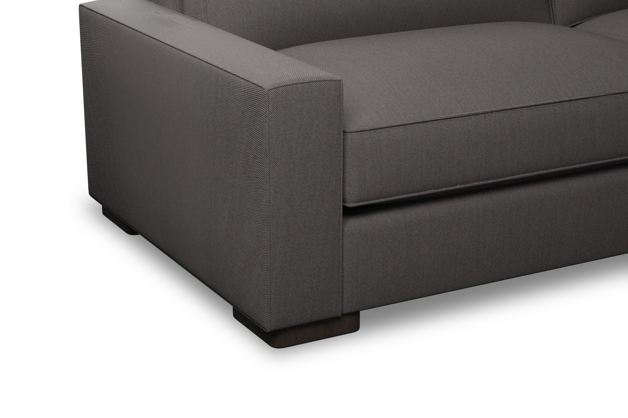 Edgewater Peyton Gray 96" Sofa W/ 2 Cushions