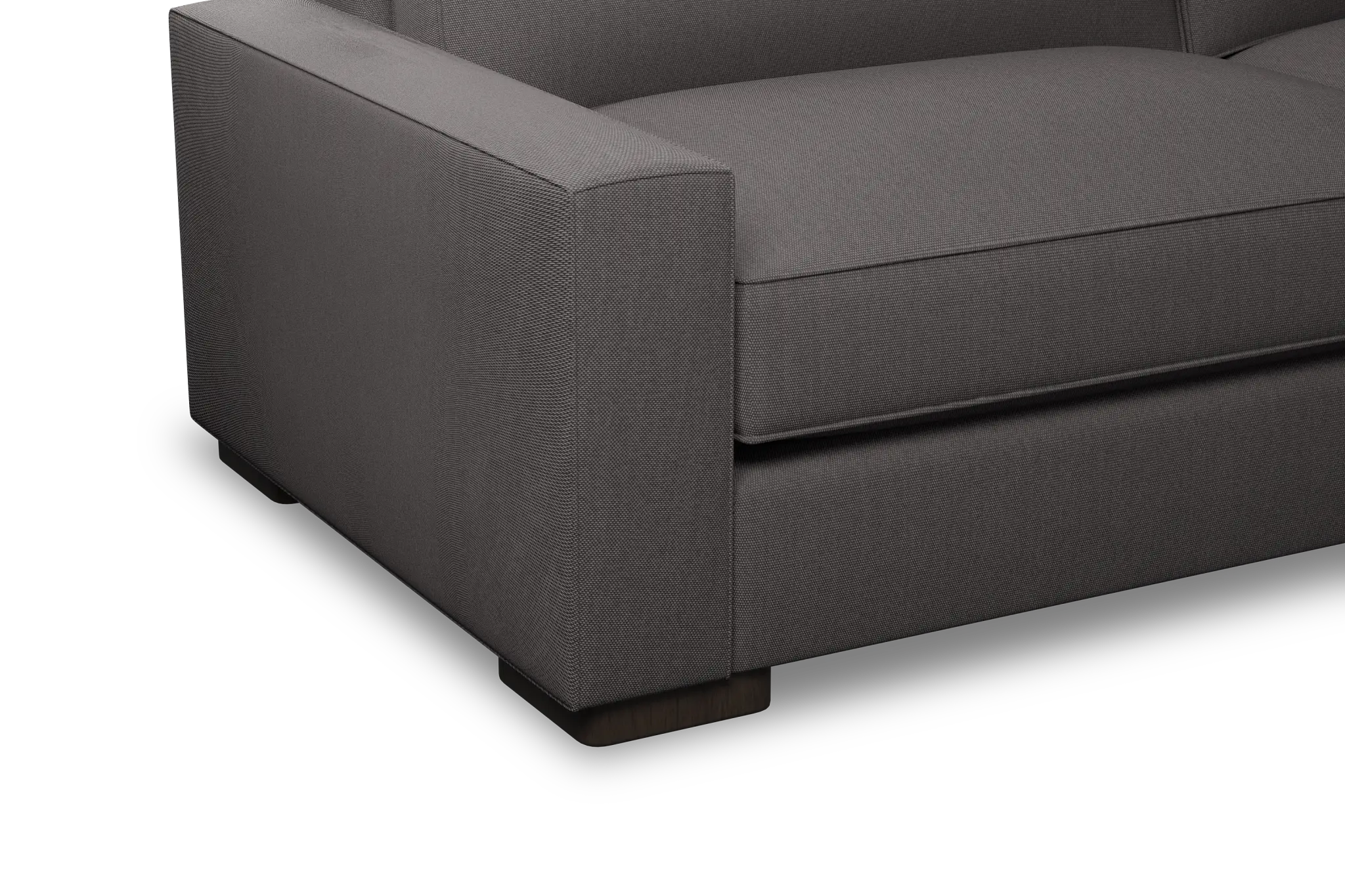 Edgewater Peyton Gray 96" Sofa W/ 2 Cushions Edgewater Peyton Gray 96" Sofa W/ 2 Cushions