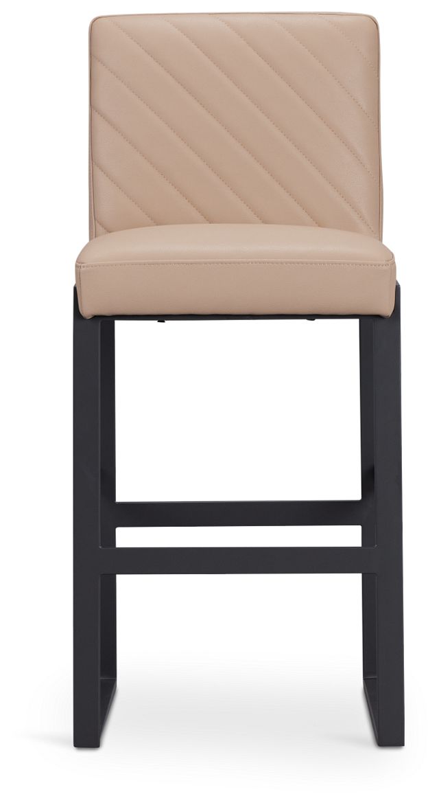 Harlem Taupe 30" Upholstered Barstool