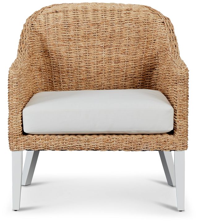 Marley Light Tone Woven Accent Chair
