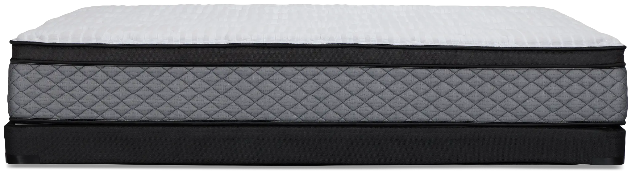 Kevin Charles By Sealy Essential Plush Low-profile Mattress Set Kevin Charles By Sealy Essential Plush Low-profile Mattress Set