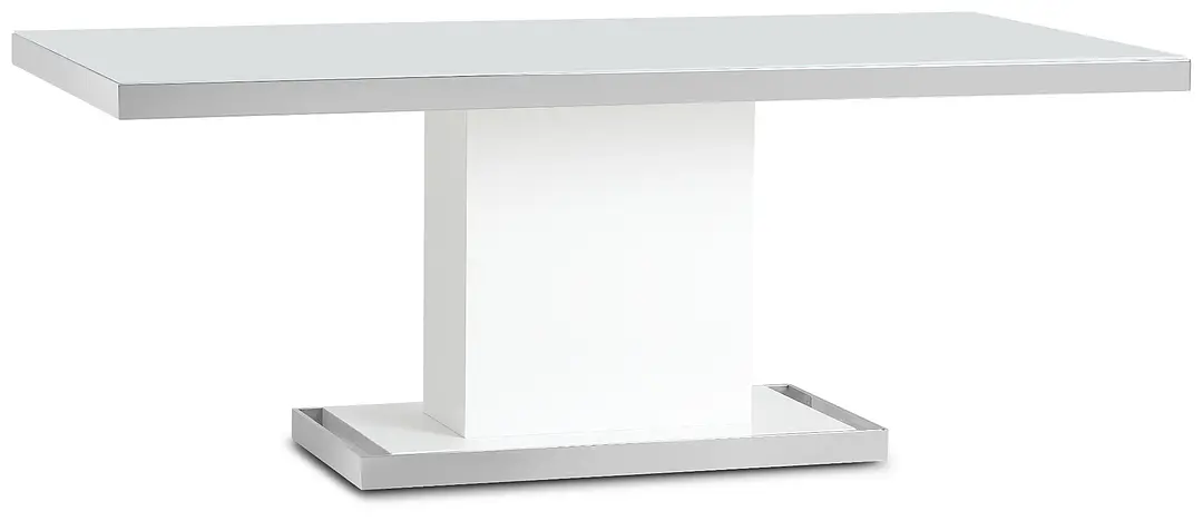 Miami White 78" Rectangular Table Miami White 78" Rectangular Table
