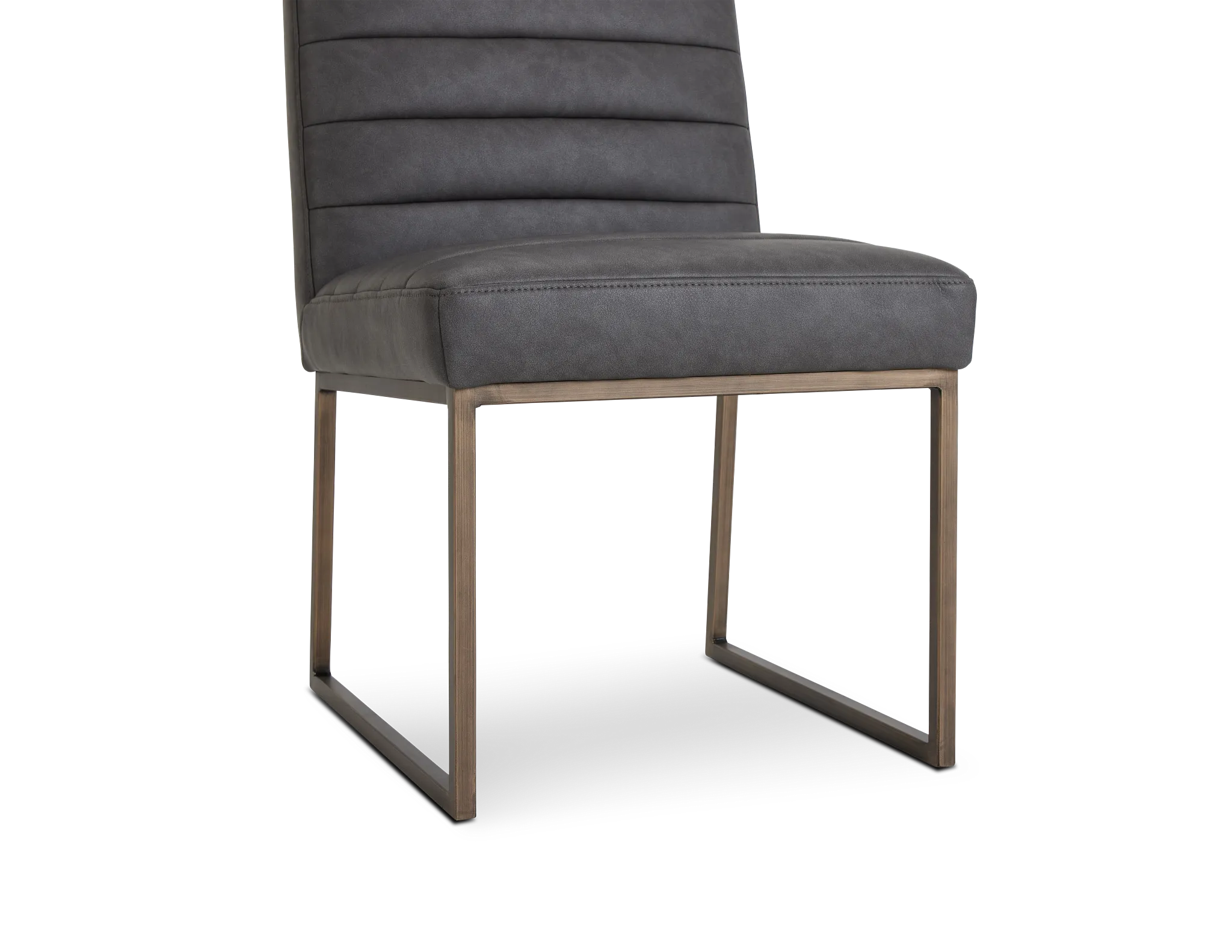 Miller Dark Gray Upholstered Side Chair