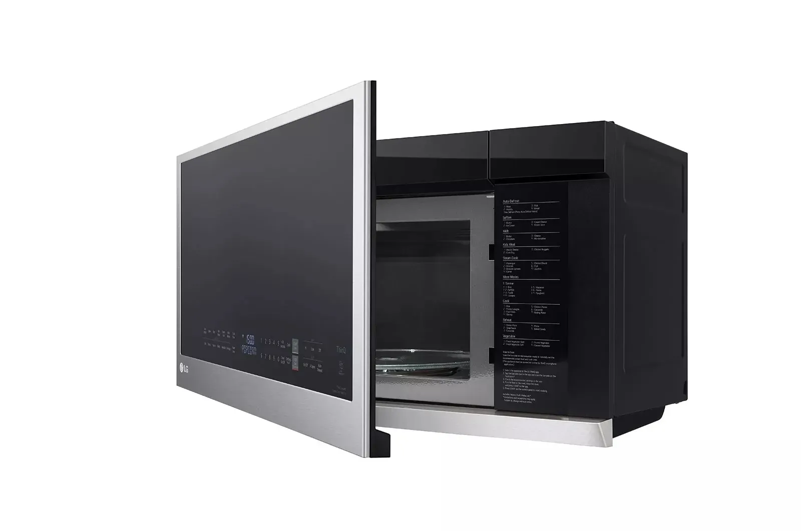Lg 2137 Series Stainless Steel Over-the-range Microwave