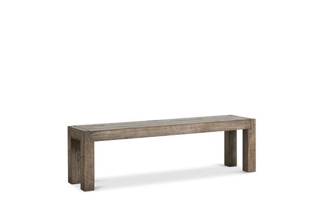 Seattle Gray Dining Bench