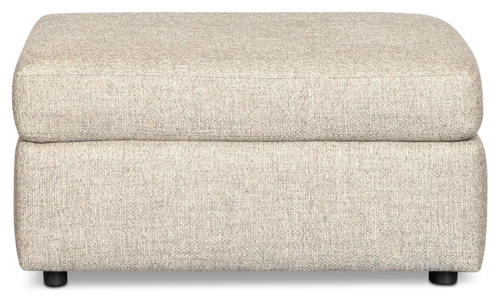 Maxwell Dark Gray Fabric Ottoman Maxwell Dark Gray Fabric Ottoman
