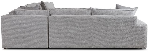 Nest Gray Fabric Medium Right Chaise Sectional (3)