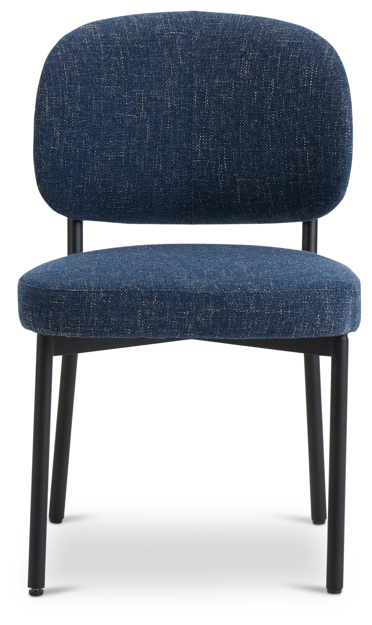 Chicago Dark Blue Upholstered Side Chair