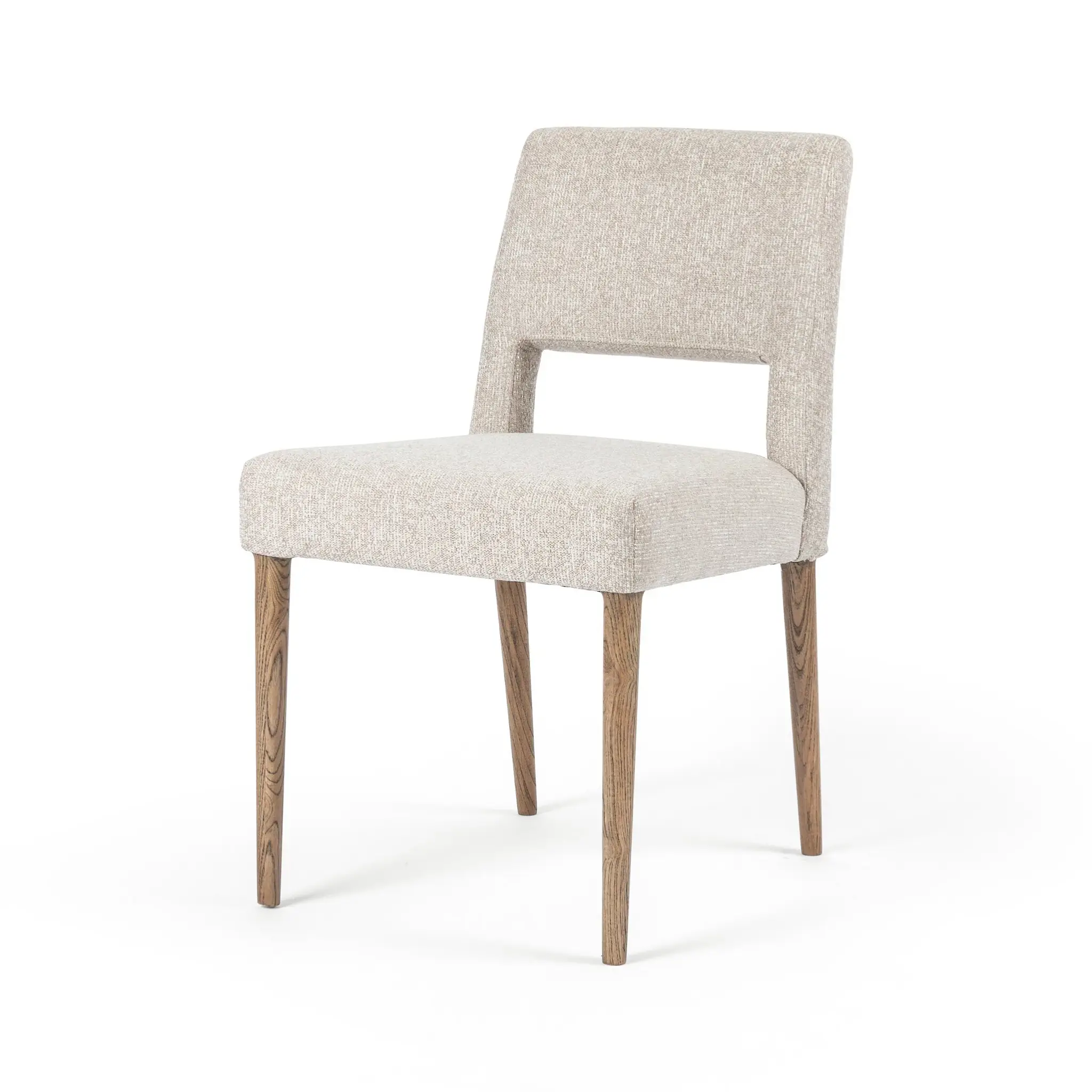 Jono Light Beige Upholstered Side Chair Jono Light Beige Upholstered Side Chair