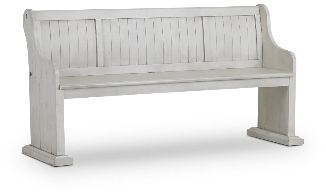 Sonoma Ivory Dining Bench