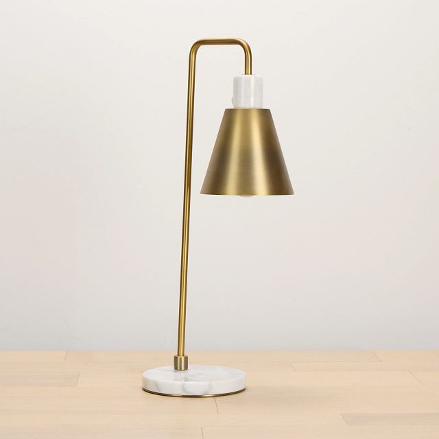 Alessi Gold Marble Table Lamp