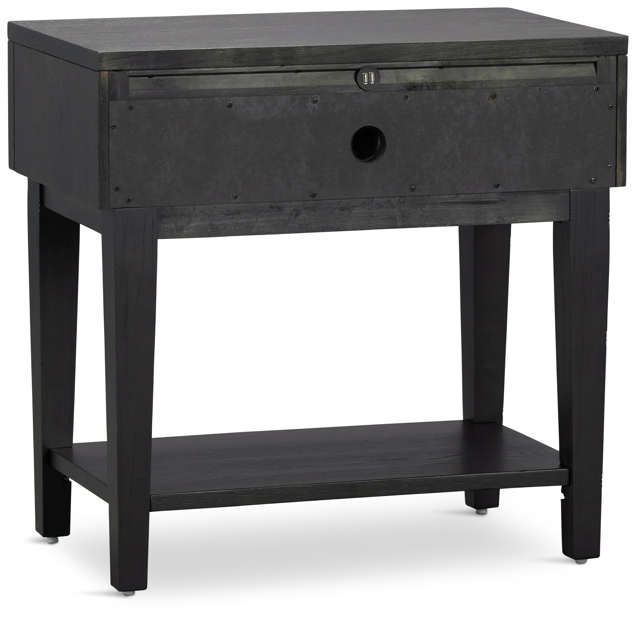 Provo Dark Tone Open Nightstand