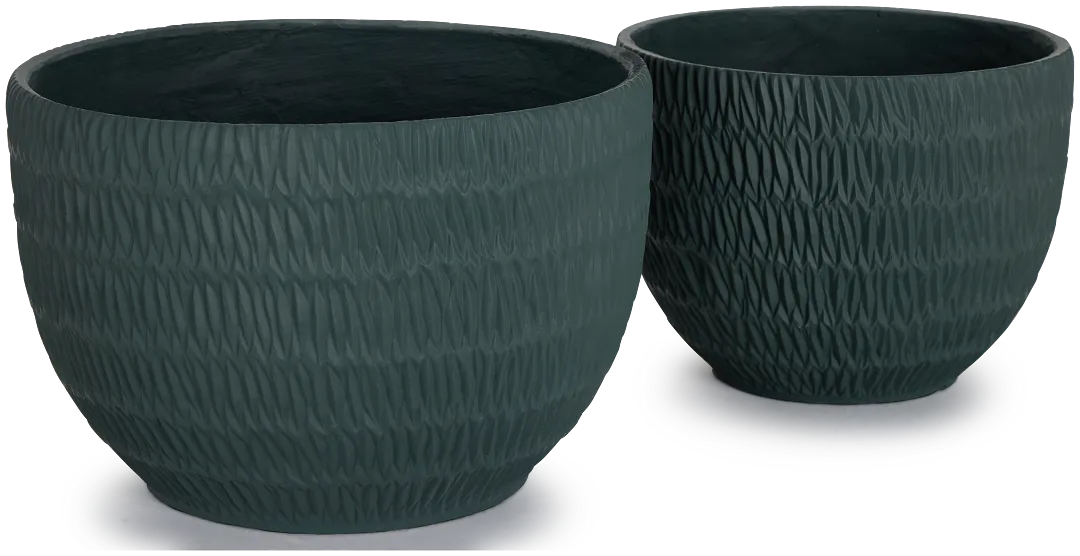 Merced Dark Gray Set Of 2 Bowl