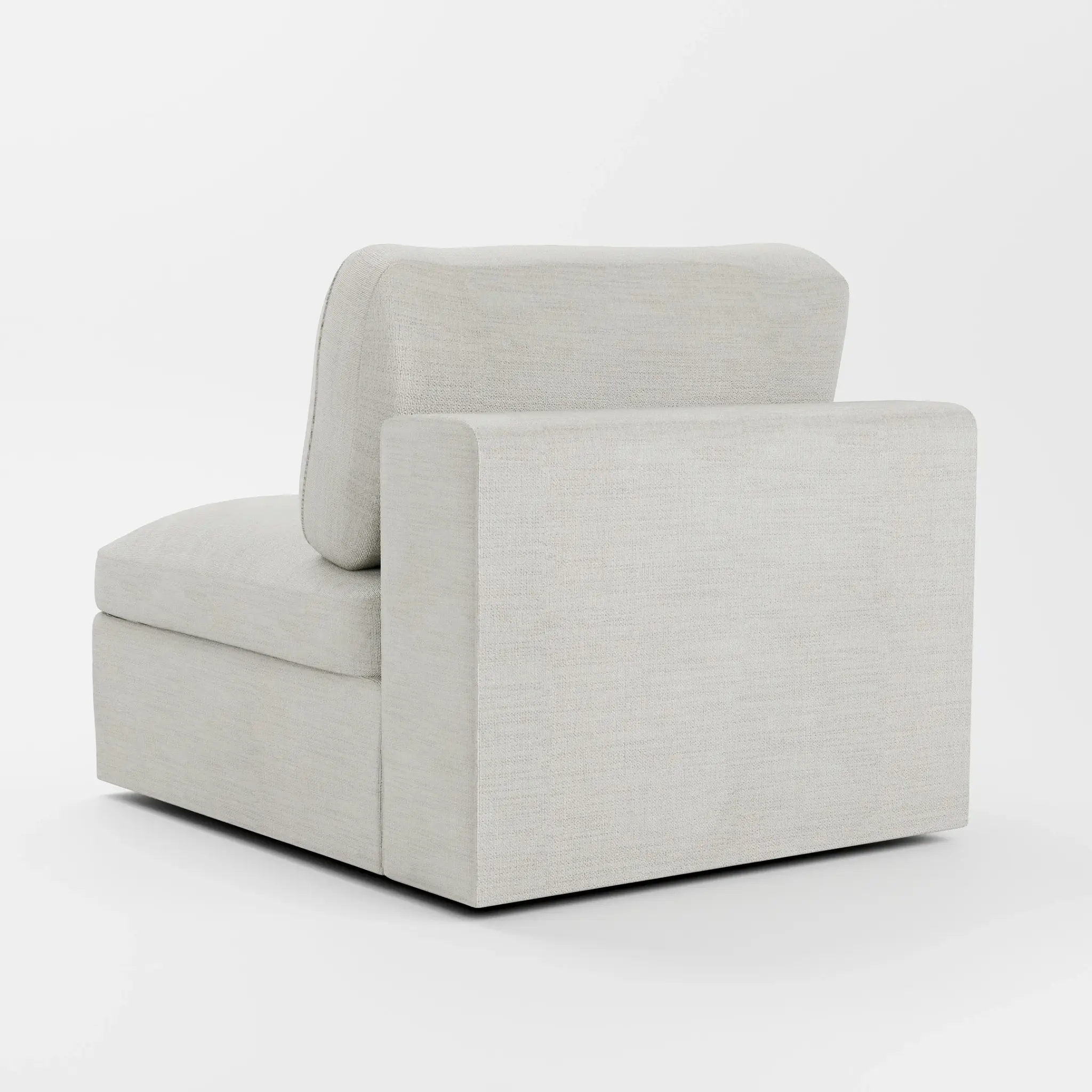 Destin Maguire Ivory Fabric Swivel Chair Destin Maguire Ivory Fabric Swivel Chair