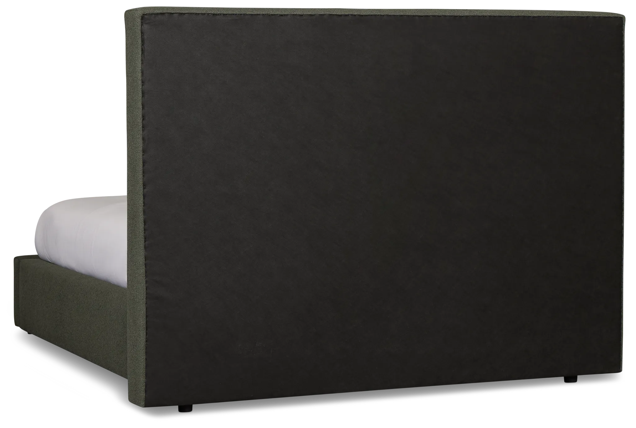 Grayton Sutton Green 54" Upholstered Platform Bed