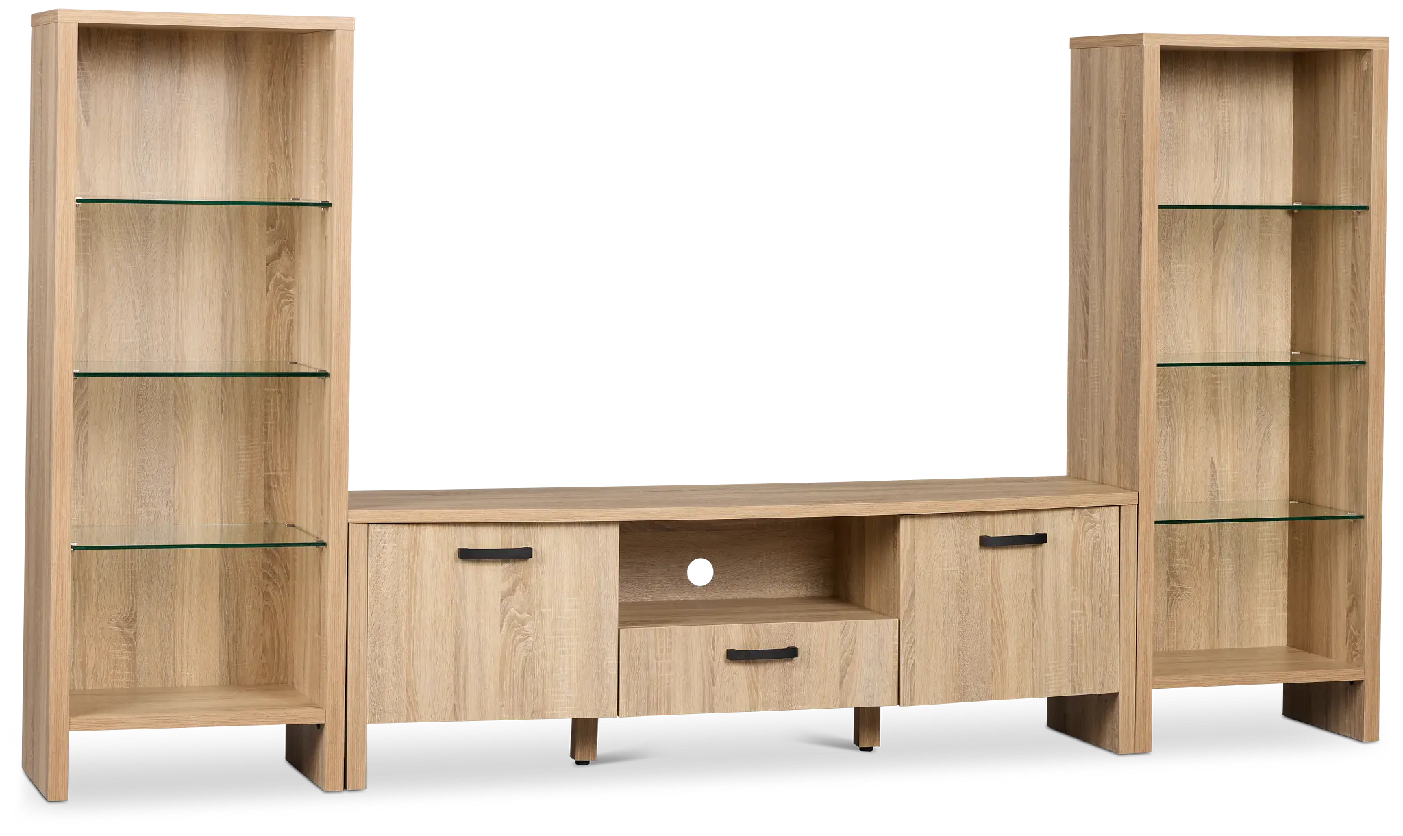 Layton Light Tone Entertainment Wall Layton Light Tone Entertainment Wall