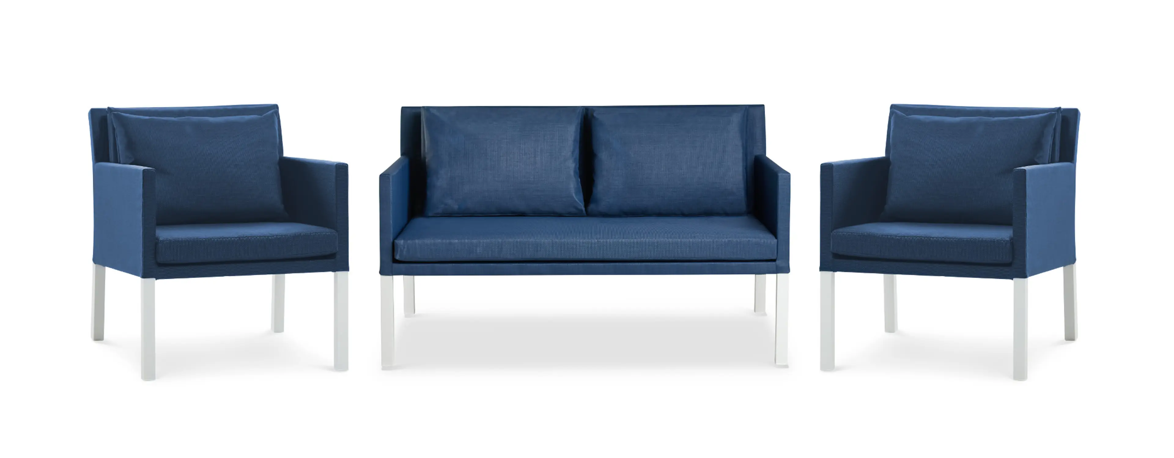 Lisbon Navy Outdoor Living Room Set Lisbon Navy Outdoor Living Room Set