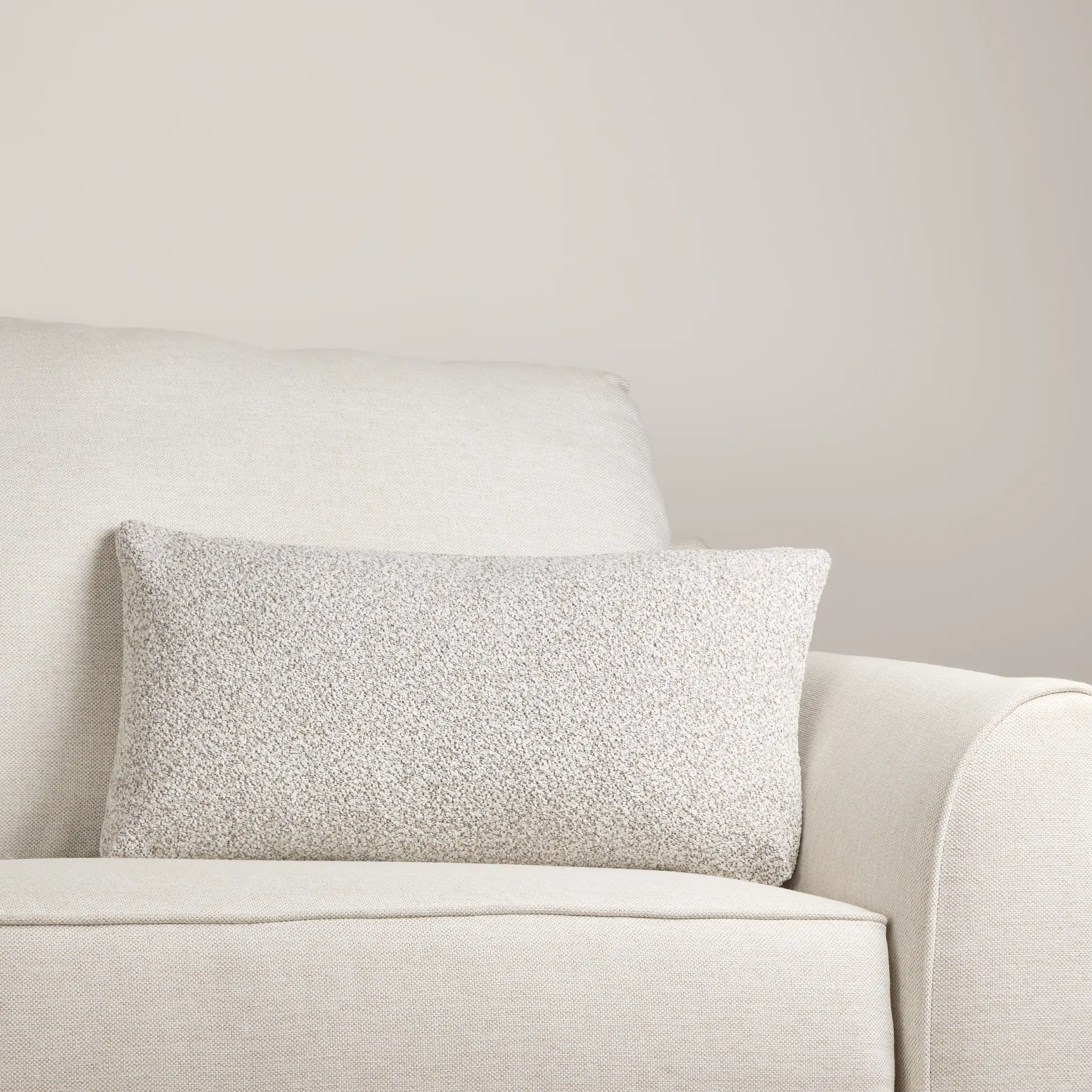 Muse Light Gray Lumbar Accent Pillow Muse Light Gray Lumbar Accent Pillow