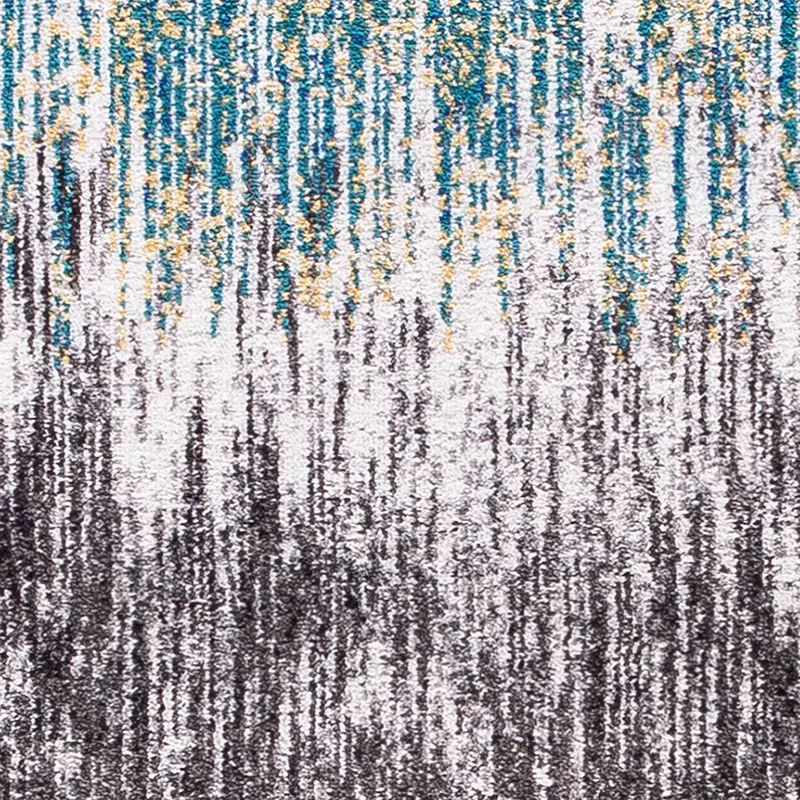 MULTI Unique Multicolored 8x10 Area Rug