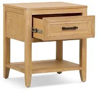 Nantucket Light Tone 1-drawer Nightstand