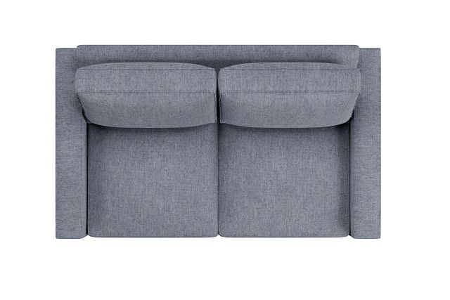 Edgewater Elevation Gray Loveseat