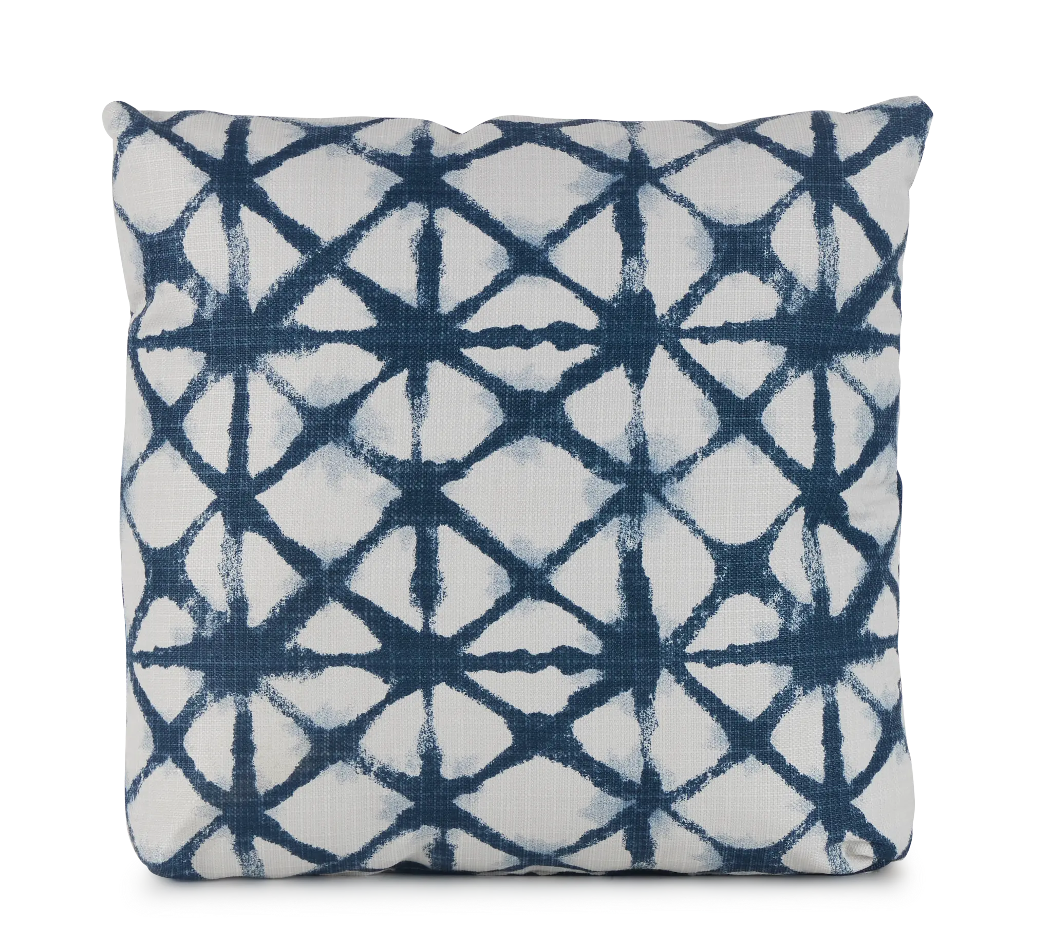 Shibori Dark Blue 18" Indoor/outdoor Square Accent Pillow Shibori Dark Blue 18" Indoor/outdoor Square Accent Pillow