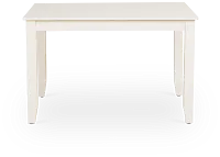 Edgartown White Rectangular Table