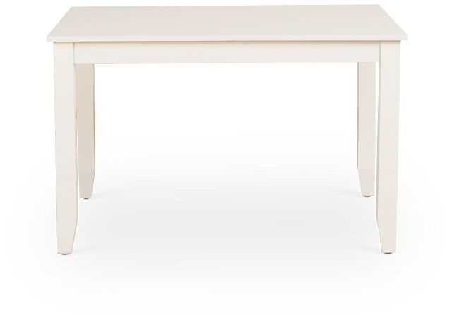 Edgartown White Rectangular Table