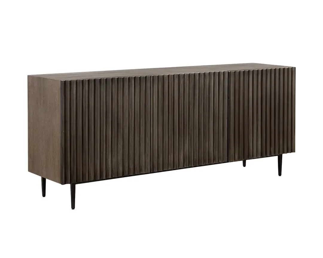 Sebring Dark Taupe Large Credenza
