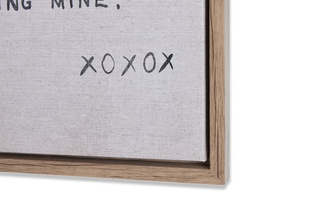 Dearest Linen Framed Wall Art