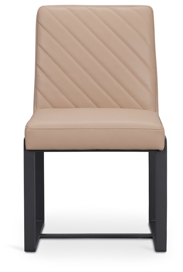 Harlem Taupe Upholstered Side Chair