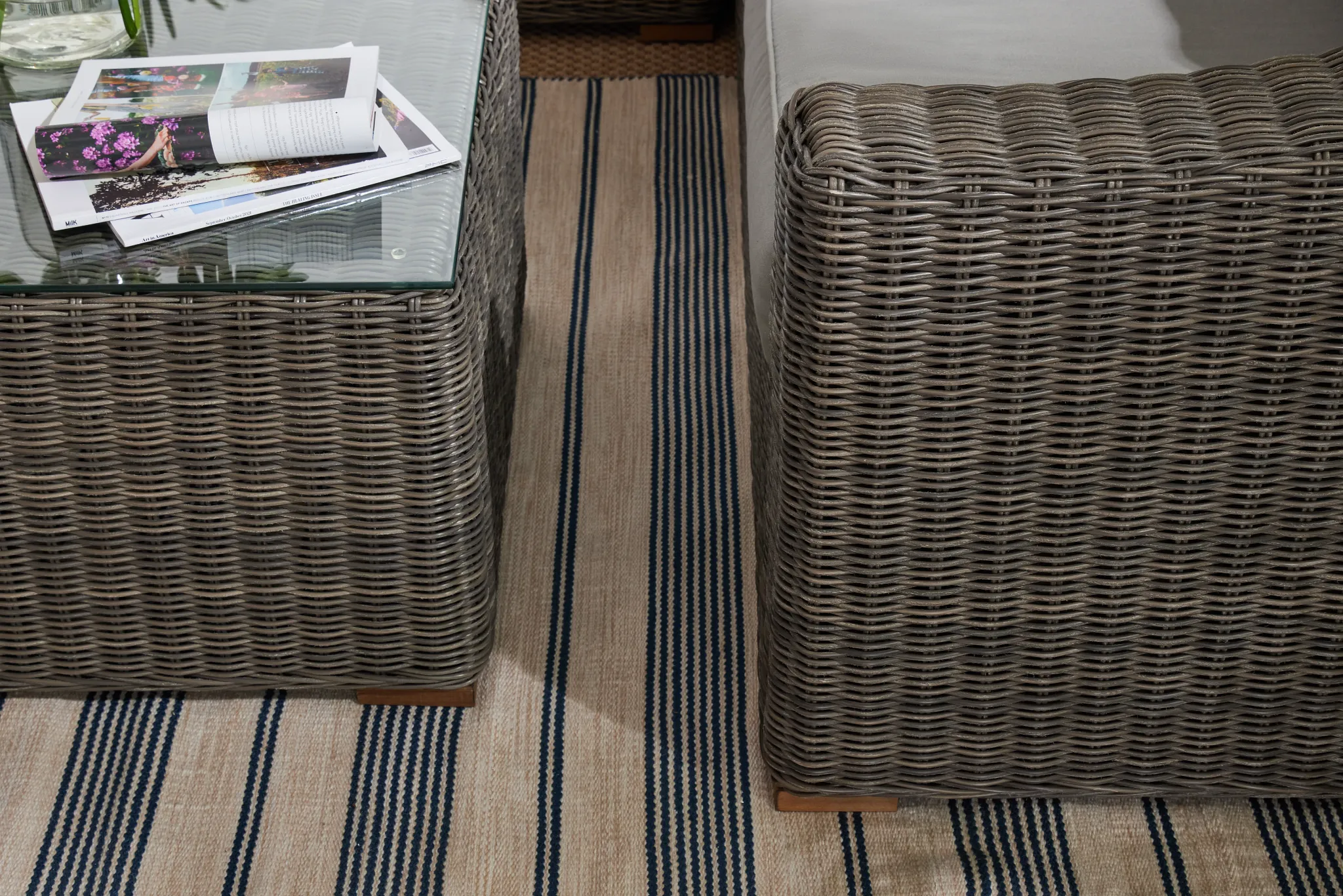 Canyon Gray Small Two-arm Sectional