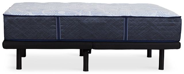 Serta Perfect Sleeper Blue Lagoon Nights Plush Elite Adjustable Mattress Set