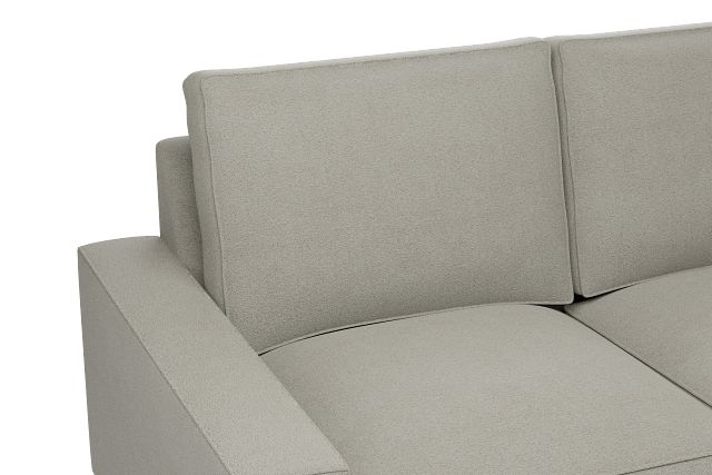 Edgewater Elite Gray Small Two-arm Sectional