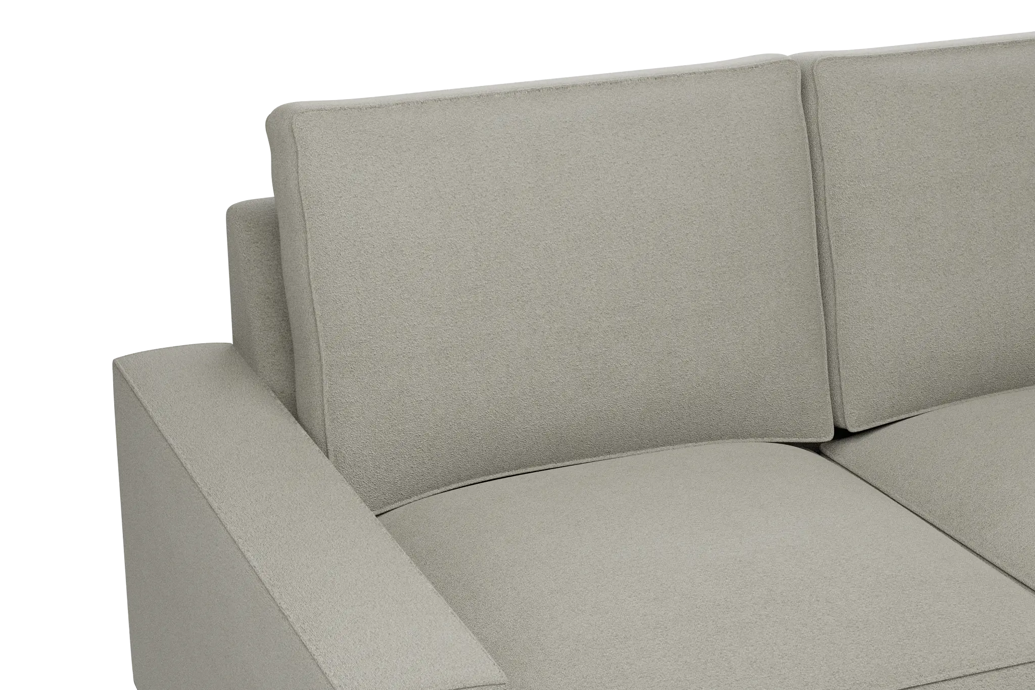 Edgewater Elite Gray Small Two-arm Sectional Edgewater Elite Gray Small Two-arm Sectional