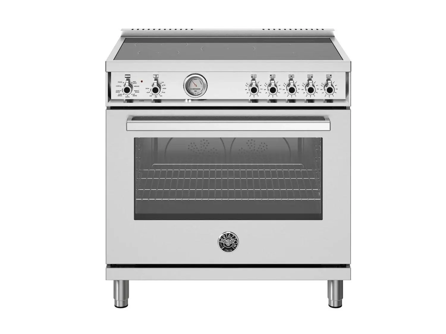 Bertazzoni 365 Series Stainless Steel 36" Induction Range Bertazzoni 365 Series Stainless Steel 36" Induction Range